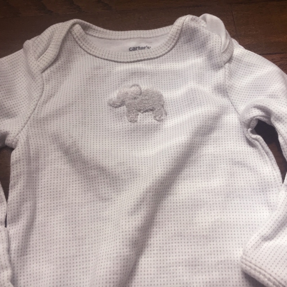 ⚡️2/$15⚡️ Lot of 2 Carter’s 3-month sleep sacks - Picture 5 of 5